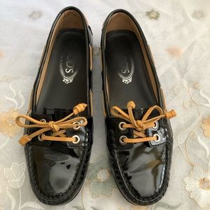 Tod’s Patent Leather Loafers